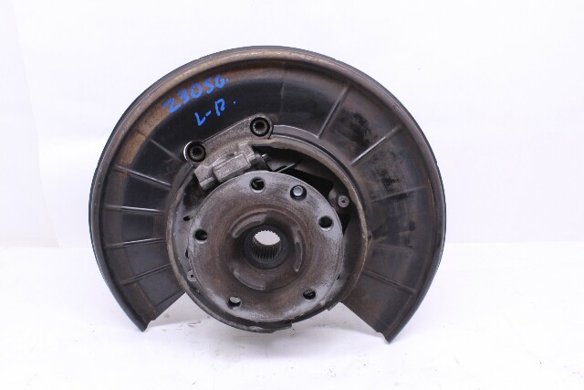 2011-2014 Porsche Cayenne 958 Left Rear Spindle Knuckle Hub OEM