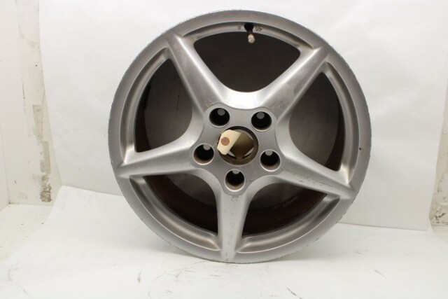 2005 2006 2007 2008 Porsche 911 997 Front Wheel 18 X 8 Rim 5 Spoke OEM