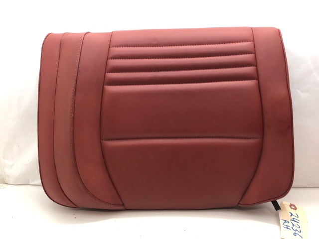 1999-2001 Porsche 911 996 Convertible Right Rear Seat Back Rest Red OEM