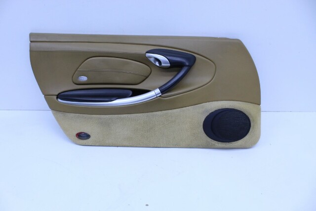 1999-2004 Porsche Boxster 986 Door Panel Left Leather Beige OEM