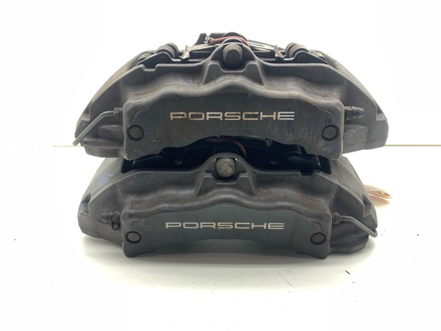 2004-2010 Porsche Cayenne Front Brake Caliper Pair Brembo 17ZL 17ZR OEM