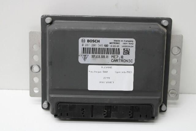 2010 Porsche Boxster 2.9 Engine Computer Module ECU ECM DME - 99761860801 OEM