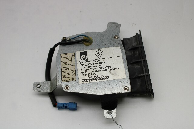 2013 2014 2015 2016 Porsche Boxster 981 Front Seat Fan Blower Motor OEM