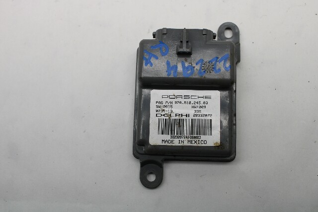 2013 Porsche Boxster 981 Front Seat Control Module OEM