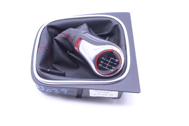 2010 2011 2012 2013 2014 Volkswagen Gti 6 Speed Shift Knob Shifter Boot Worn - 5K0711113G OEM