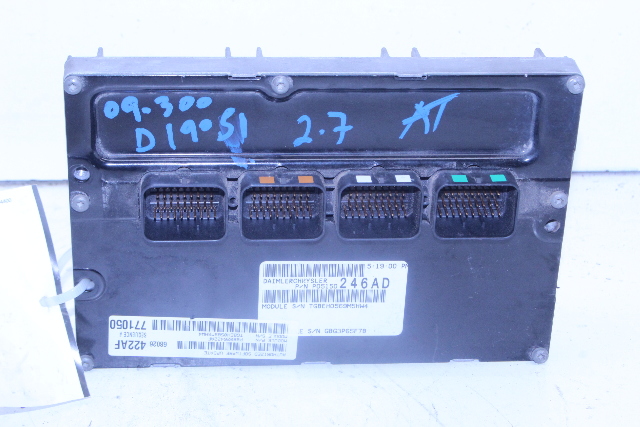 2009 Chrysler 300 Dodge Charger 2.7 Engine Computer Module ECU ECM DME P68026422AF OEM