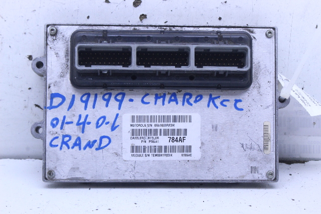 2001 Jeep Grand Cherokee 4.0 Engine Computer Module ECU ECM DME OEM