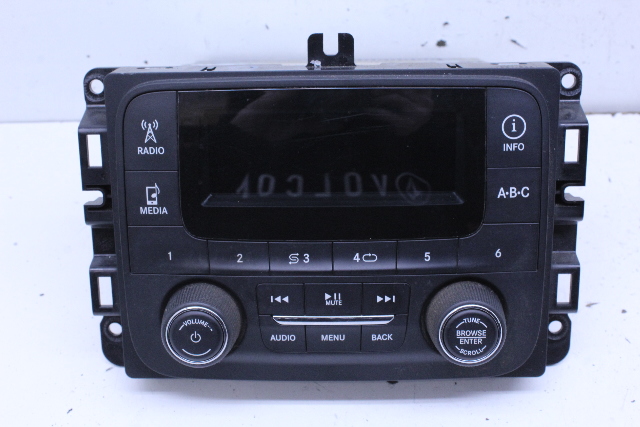 2013 Dodge Ram 1500 AM FM Radio Receiver 68137113AE OEM