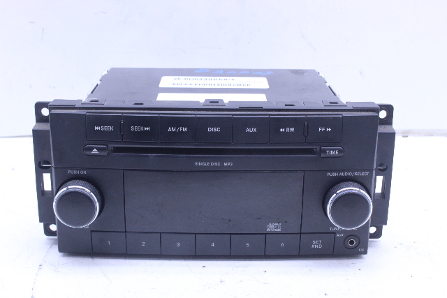 2010 Dodge Charger AM FM Radio Stereo CD MP3