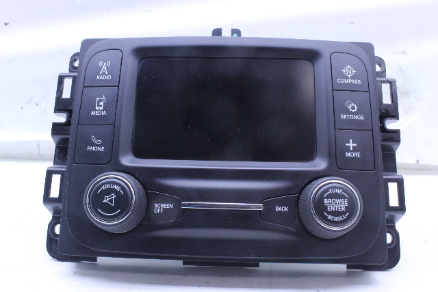 2014 Dodge Ram AM FM U Connect Display Unit 68088693AE OEM