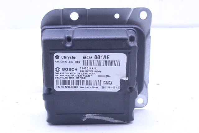 2013 Dodge Ram 1500 Srs Bag Diagnostic Module - 68085881AE OEM