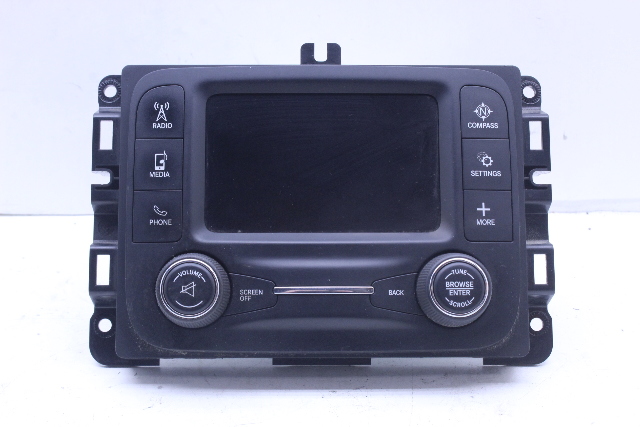 2014 Dodge Ram AM FM U Connect Display Unit 68088693AE OEM