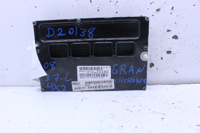 2008 Jeep Commander Grand Cherokee 3.7 Engine Computer Module ECU ECM DME