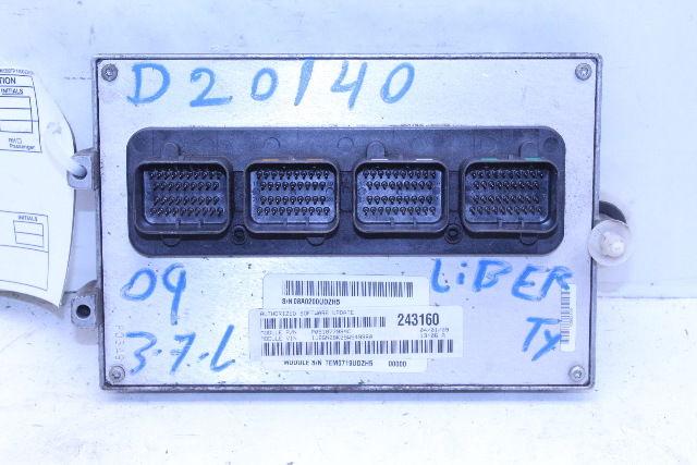 2009 Durango Dakota Liberty NItro Wrangler 3.7 Engine Computer Module ECU ECM DME OEM