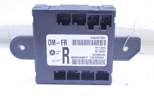 2014 Dodge Ram 1500 Right Front Door Control Module 68155770AE OEM