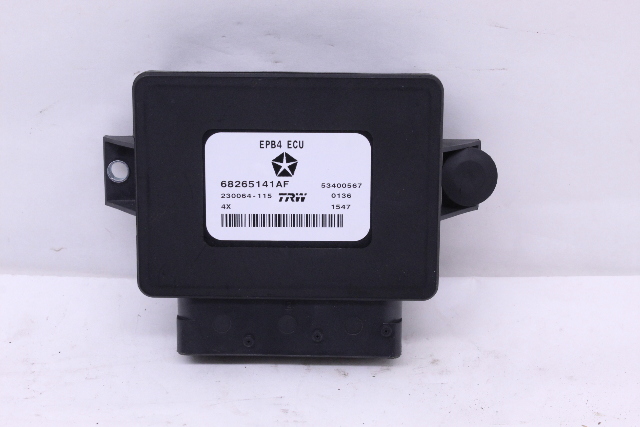 2016 Chrysler 200 Parking Brake Control Module - 68265141AF OEM