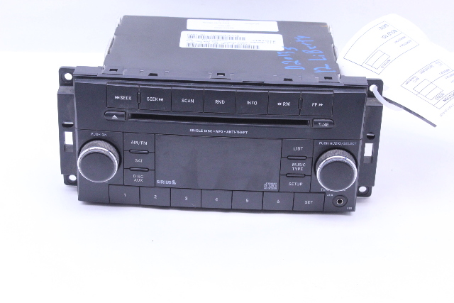 2012 Jeep Liberty Radio Stereo RES