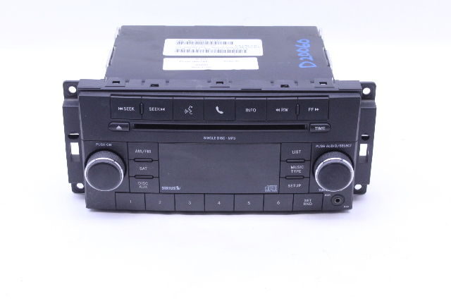 2010 Dodge Charger Radio Stereo CD MP3 Player RES