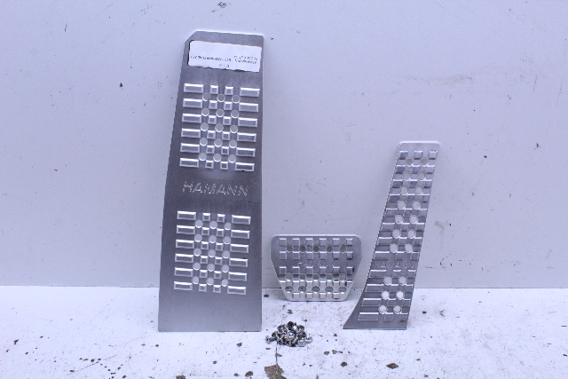 2005 BMW M6 Hamann Pedal Set Brake Gas Accelerator Dead Pedal OEM