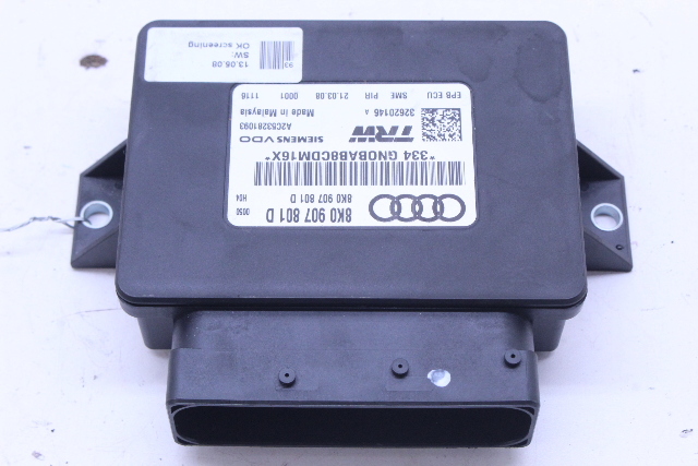 Audi A4 A5 Q5 S4 Emergency Parking Brake Control Module 8K0907801D OEM