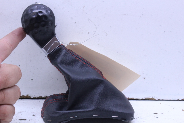 2010 2011 2012 2013 Volkswagen GTI DSG Golf Ball Shift Knob Shifter Boot Worn OEM