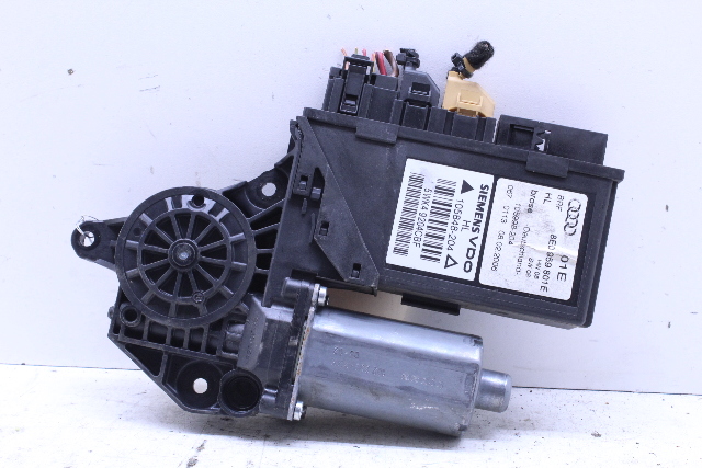 2006-2008 Audi A4 S4 Sedan Left Driver Rear Window Motor 8E0959801E OEM