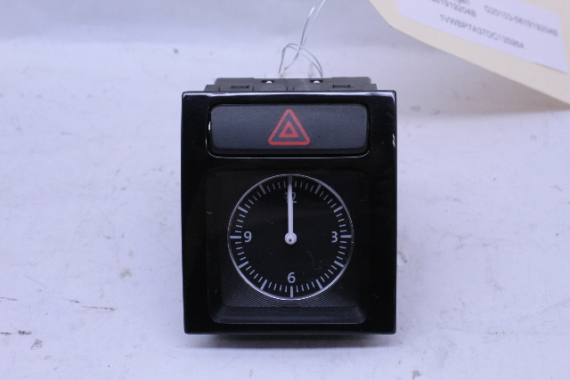 2013 Volkswagen Passat Dash Hazard Switch Clock Timer OEM