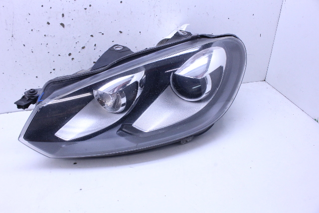 2012-2014 Volkswagen Golf GTI Xenon HID Headlight Left 5K0941753C Crack OEM