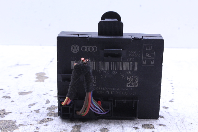 2013 Audi A4 Rear Right Door Control Module OEM
