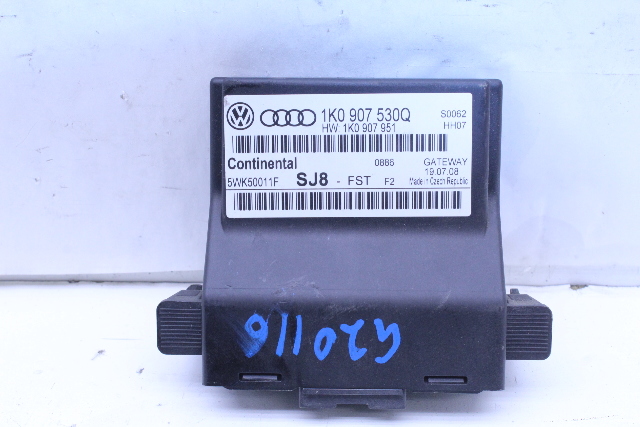 Volkswagen Golf Jetta Rabbit Multiplex Gateway Control Module1K0907530Q OEM