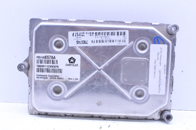 2012-2014 Volkswagen Routan SE 3.6 Engine Computer Module ECU ECM DME P05150657AA OEM