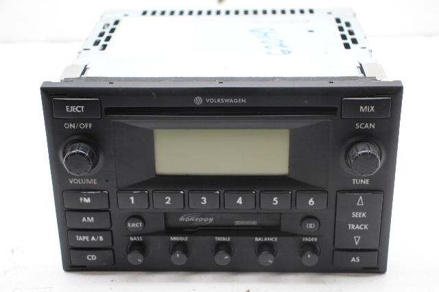 Volkswagen Golf GTI Jetta Passat AM FM Radio Tuner CD Cassette Player 1JM035157P OEM