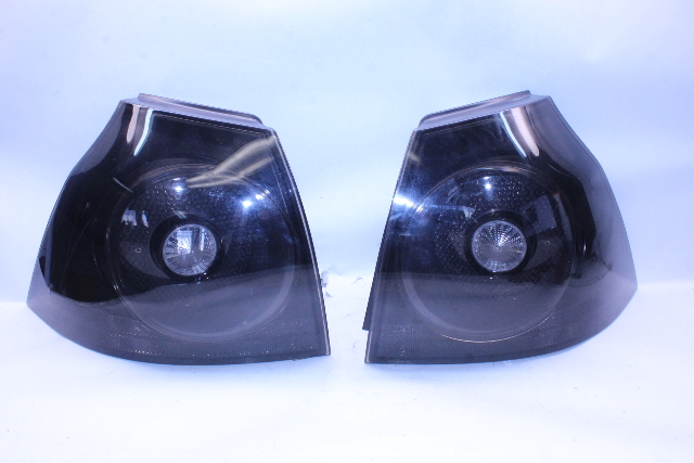 2009 Volkswagen GTI Tail Light Lamp Right Left Pair Set Smoked Used OEM