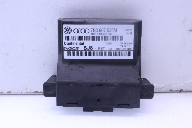 2012 Volkswagen Golf GTI Can Bus Gateway Control Module 7N0907530M OEM