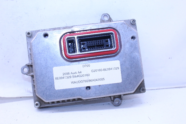2006 2007 2008 Audi A4 Xenon HID Headlight Control Ballast Module 8E0941329 OEM
