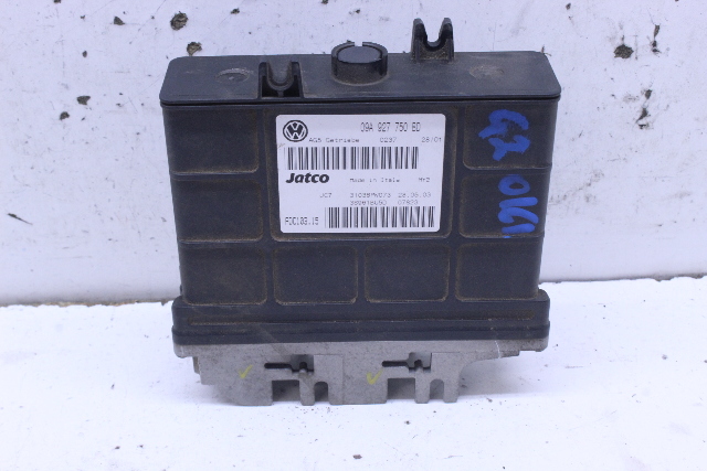 2004 Volkswagen Jetta Transmission Control Module TCU TCM 09A927750BD