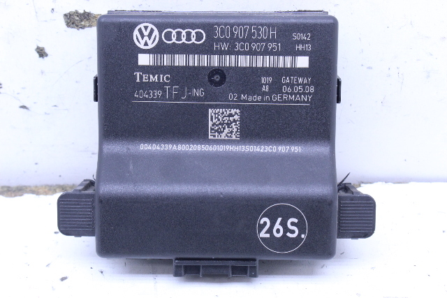 2009 Volkswagen Passat Gateway Control Module 3C0907530H OEM
