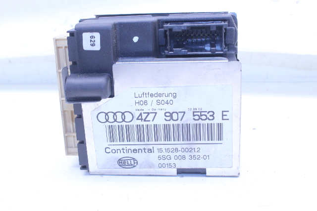 2001 2002 2003 2004 Audi Allroad Air Suspension Control Module 4Z7907553E OEM