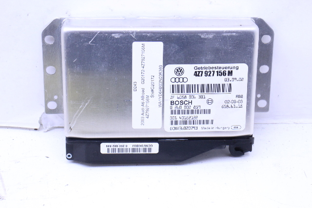 2003 Audi A6 Allroad Transmission Control Module TCU TCM 4Z7927156M OEM