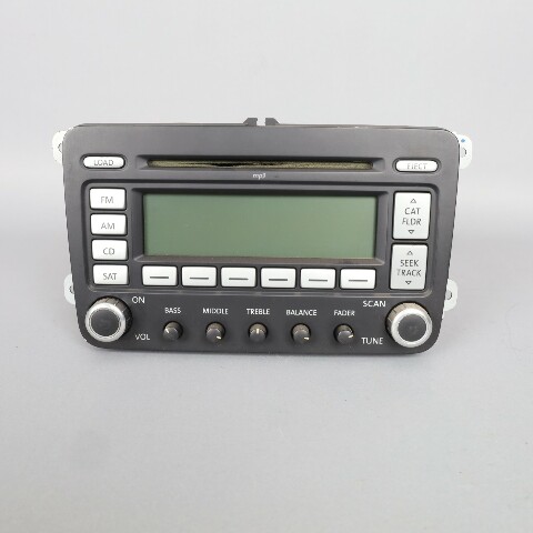 2009 Volkswagen Jetta Radio Stereo CD Satellite Premium 7 OEM