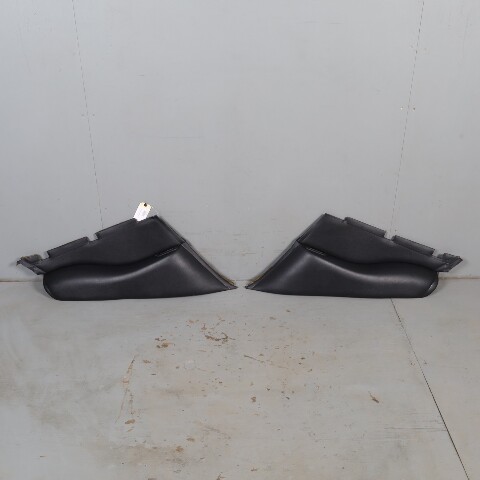 1995-1998 Porsche 911 993 Coupe Rear Quarter Trim Panels Pair Black OEM