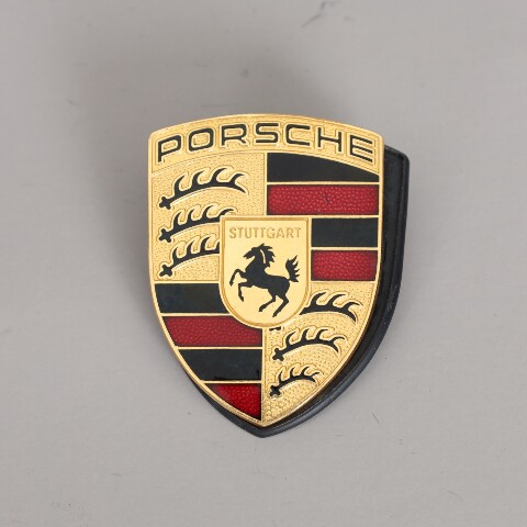 Porsche 911 Boxster Cayenne Hood Emblem Crest Badge 99355921100 OEM