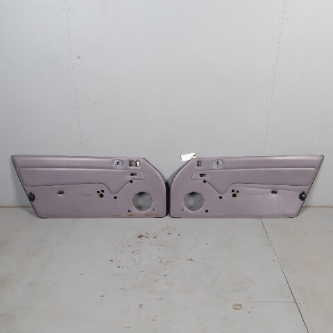 191995-1998 Porsche 911 993 Door Panels Pair Set Classic Grey Leatherette OEM