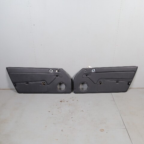 1995-1998 Porsche 911 993 Door Panels Pair Set Left Right Black OEM