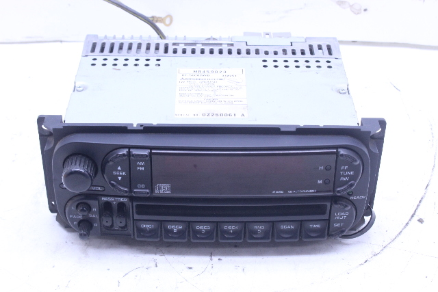 2002 Chrysler Sebring AM FM Radio CD Receiver MR459823 OEM