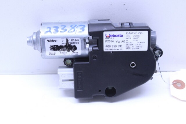 2012-2018 Audi A6 Sunroof Drive Motor OEM