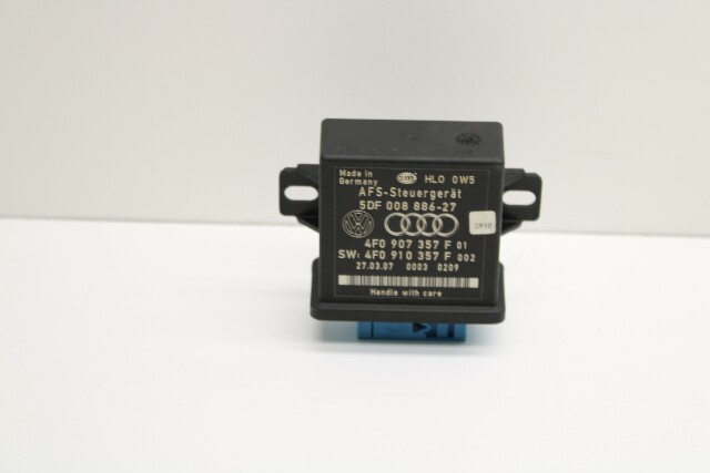 Audi A4 Q7 Rs4 S4 S6 Headlight Range Leveling Control Module - 4F0907357F OEM