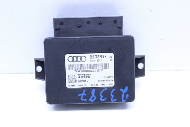2013 Audi A4 S4 Q5 Emergency Parking Brake Control Module - 8K0907801K OEM