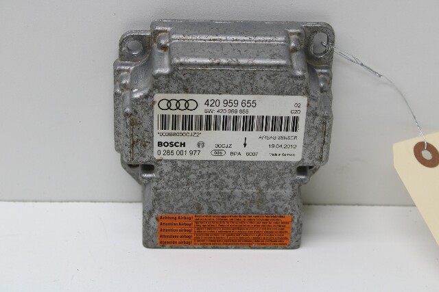 2011 2012 2013 2014 2015 Audi R8 Coupe Srs Bag Diagnostic Module - 420959655 OEM
