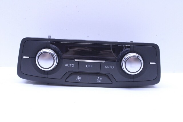 2012-2015 Audi A6 A7 Console Rear Climate Temperature Control Panel Cracked OEM